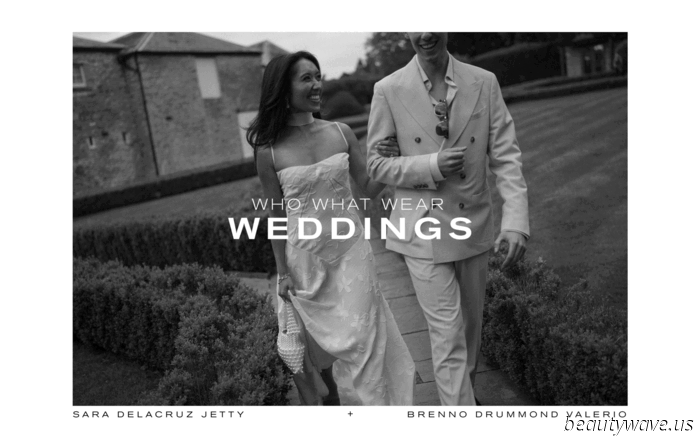 This stunning Babington House wedding featured a Brazilian welcome BBQ, a custom gown, and an adorable puppy.