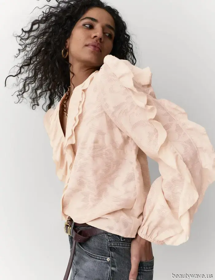 M&S has just announced that these 5 blouse trends will enhance the elegance of jeans, skirts, and linen trousers.