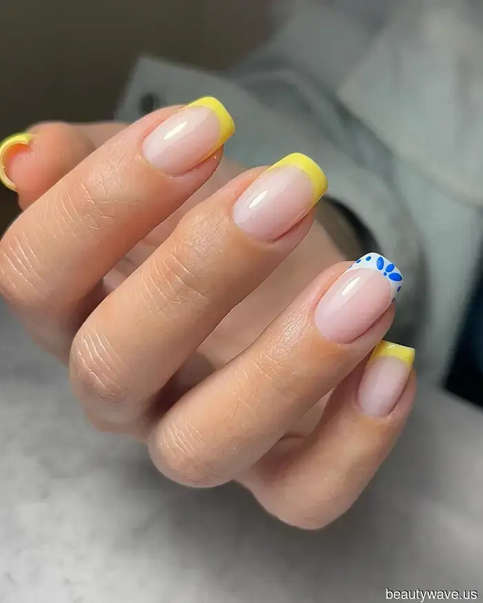 Hold off on the neutral manicures—this summer, all I desire for my nails is a Mediterranean vibe.