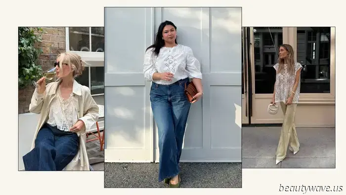 This Romantic Blouse Trend Shows That You Can't Go Wrong with a Cute Top for Summer.