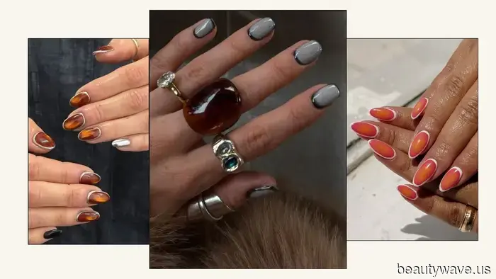 Dua Lipa hat es begonnen, aber jetzt nehmen schicke Leute überall diese Halo-Maniküren an.