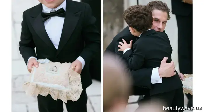 This fashion-forward couple got married at a 19th-century Sicilian masseria, donning custom outfits created by the bride.
