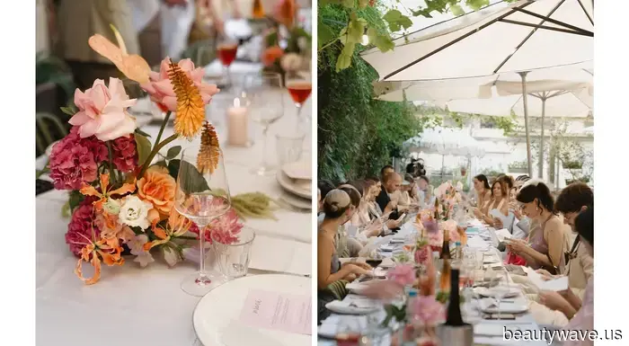 Questa bellissima sposa indossava un abito su misura per il suo matrimonio intimo a Berlino.