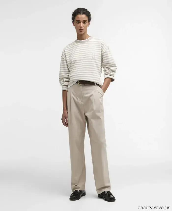 Machen Sie eine Pause von Jeans&mdash;Elegante Kleider tragen stattdessen diesen polierten Hosen-Trend in diesem Frühling.