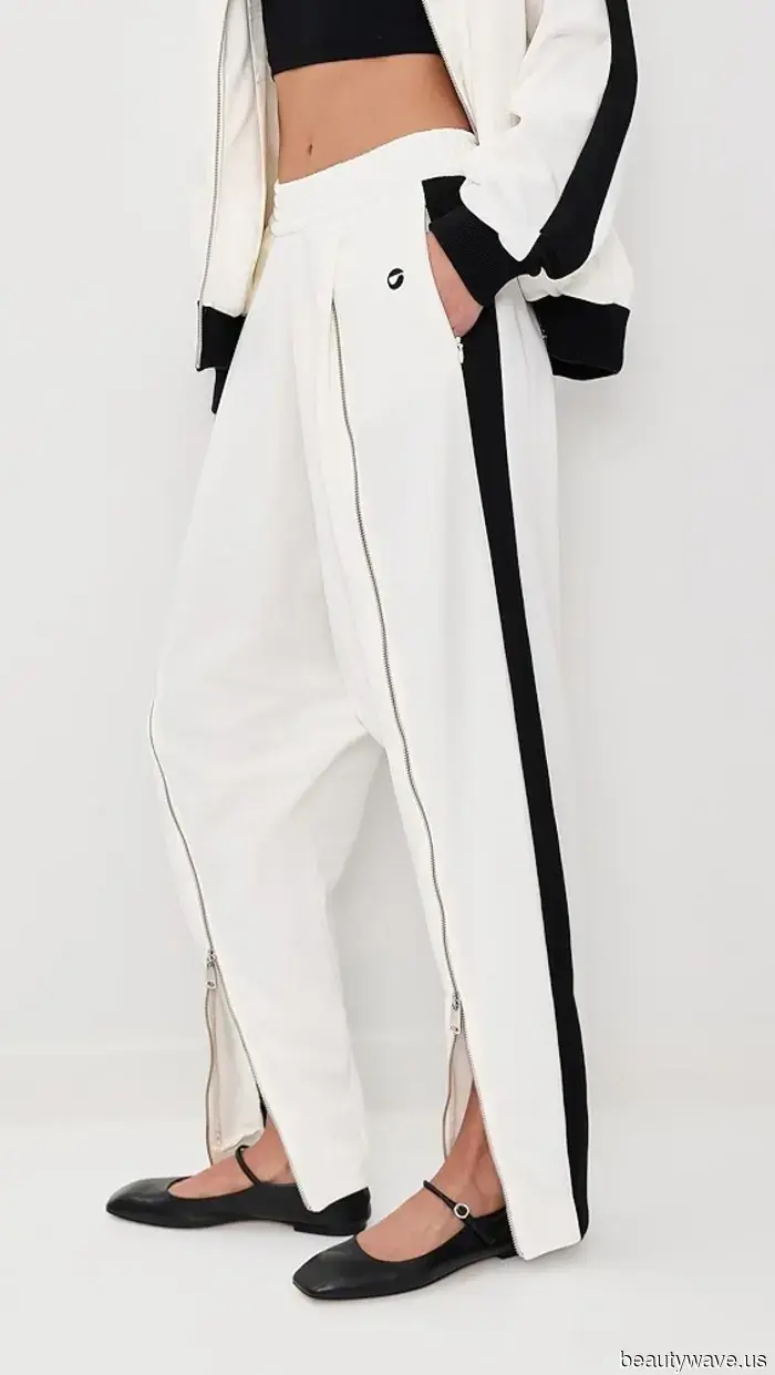 Not Capris, Not Poplin: The Trendy Cool-Girl Pants Elsa Hosk Pairs with Ballet Flats and Windbreakers