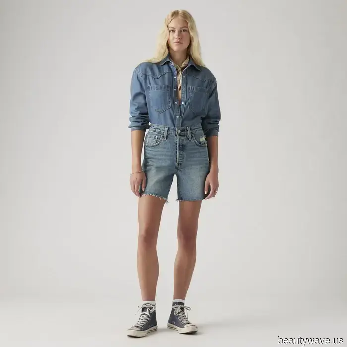 These Levi's® shorts are ideal for the transition from summer to fall.