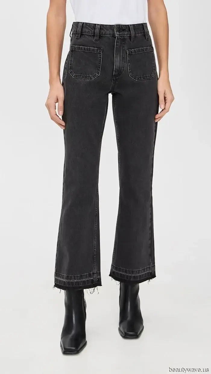 Wenn Sie Jeans zu einer Feiertagsveranstaltung tragen möchten, tragen Sie sie so, so und so.