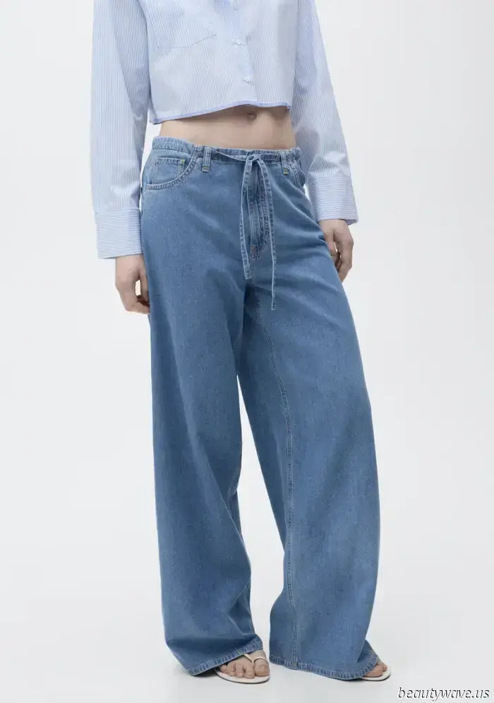 This summer denim trend is completely different from skinny jeans, and I’m noticing it everywhere.