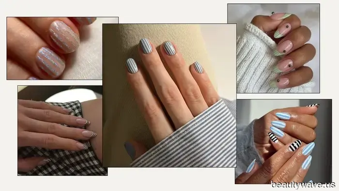 Apologies, Polka Dots, but this is the more stylish nail art design I'm saving for fall.