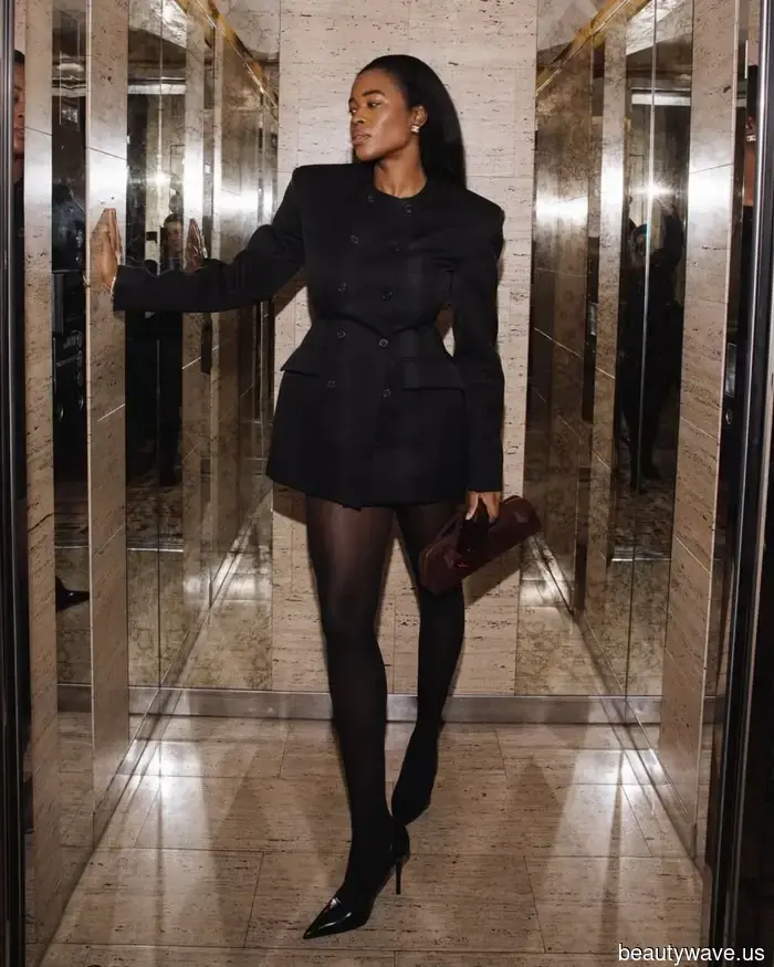 5 Невероятно стильных нарядов с платьем и колготками, которые делают зимнюю одежду такой простой