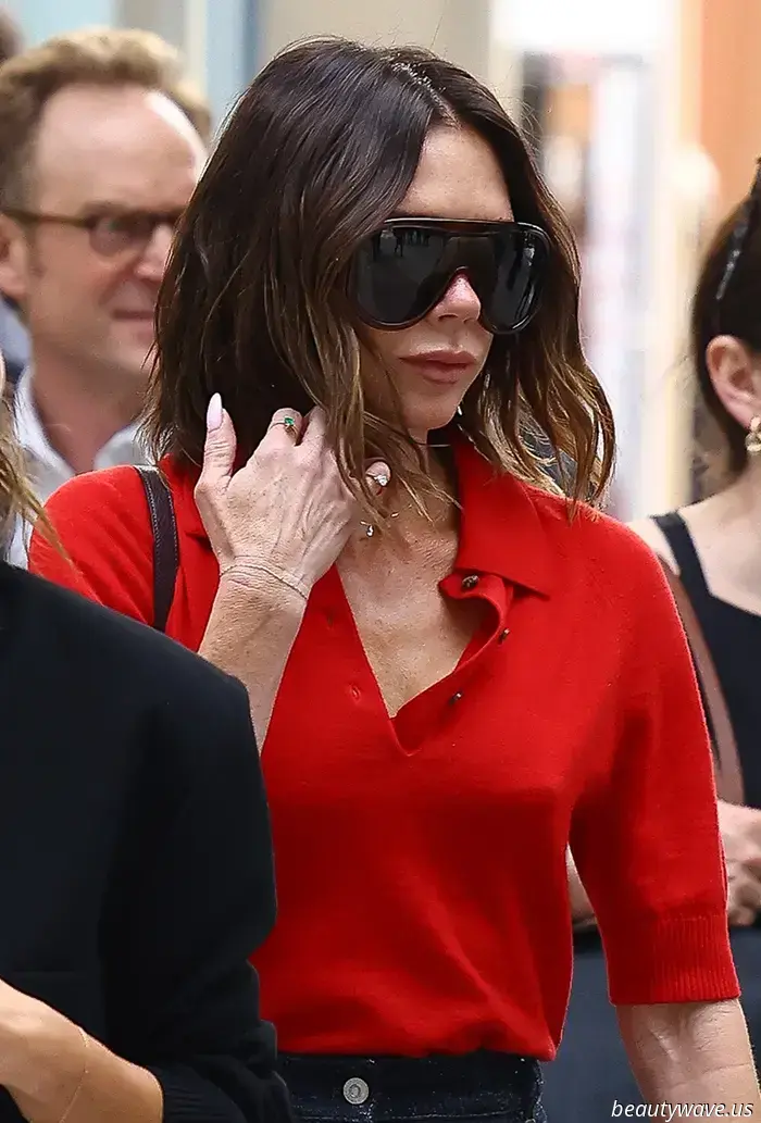 Hold on, Victoria Beckham has just subtly transformed her hair into a "skimmed bob" haircut.