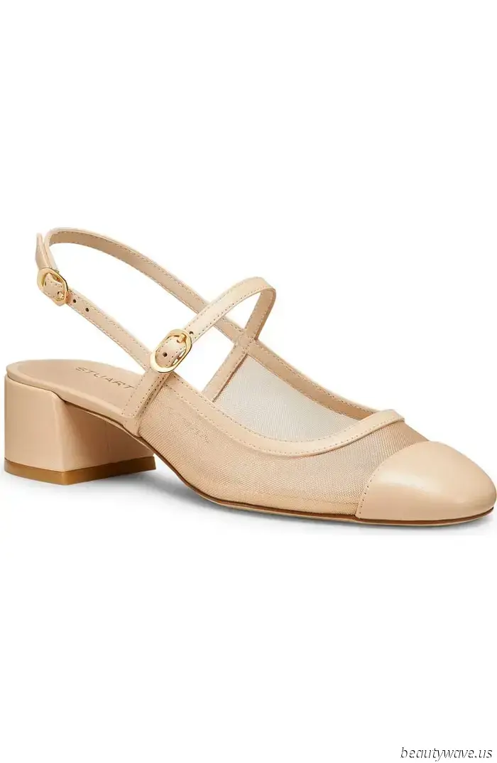 While flat Mary Janes are adorable, consider opting for these instead for a more sophisticated appearance.