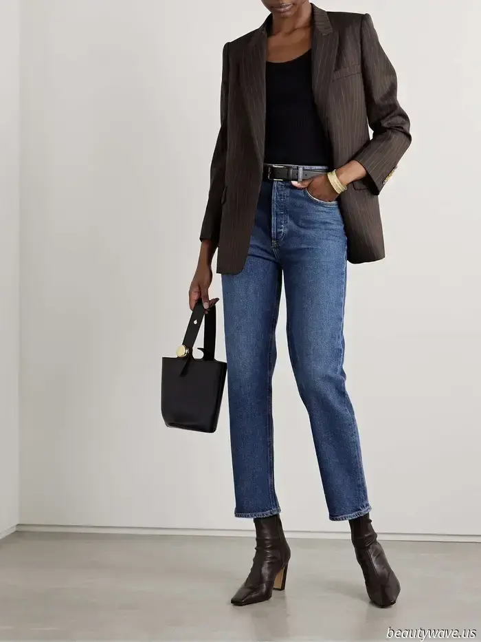 Is it just me, or are all the trendy girls opting for this denim style instead of baggy jeans?