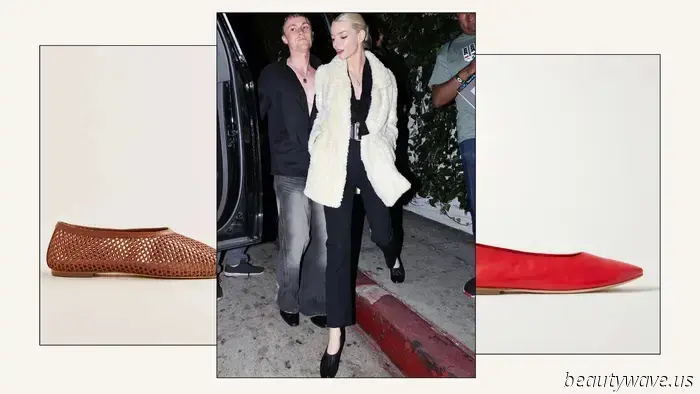 Gli appartamenti a tutto piede sono la tendenza di scarpe chic A cui le eleganti cassettiere sono dedicate in questo momento
