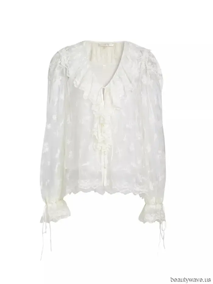 Не хлопок, не лен&mdash;это модная белая рубашка, которая может определить осень 2025 года