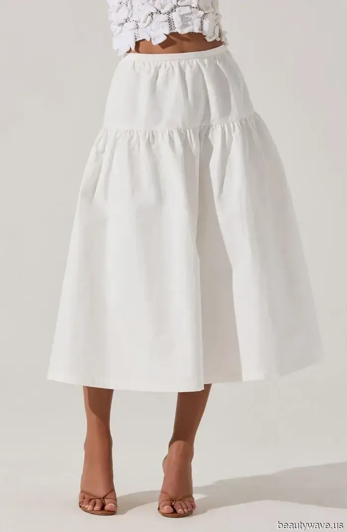 Questa è la gonna che la gente della moda indosserà nei prossimi 3 mesi.