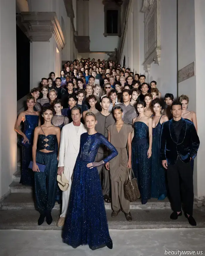 Giorgio Armani's 50th—and final—collection paid tribute to the legacy of the late designer.