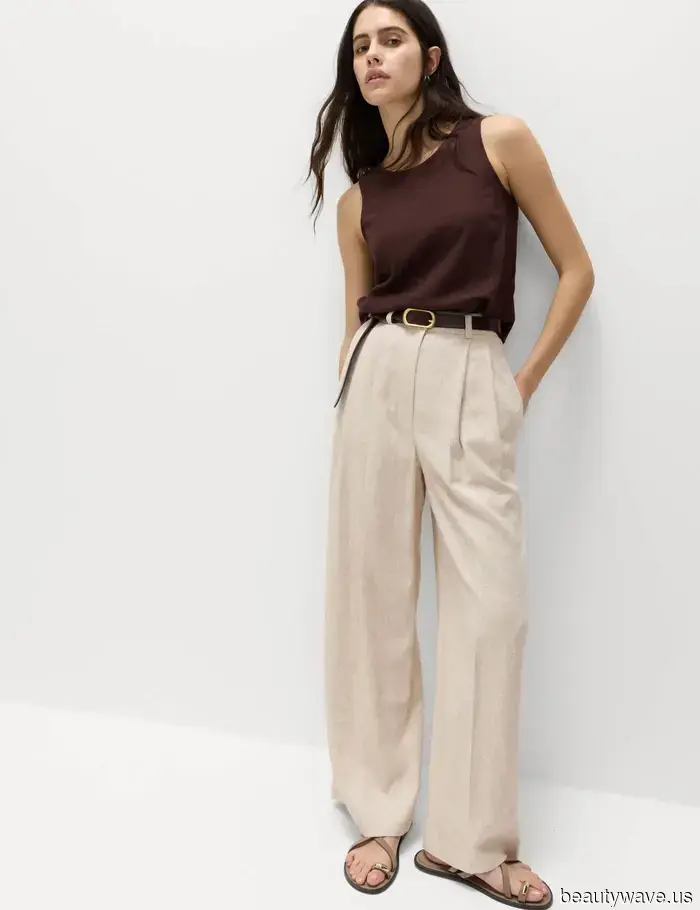 Improvvisamente, ogni donna elegante indossa i chic pantaloni in lino di M&S&mdash;ma non rimarranno in stock per…