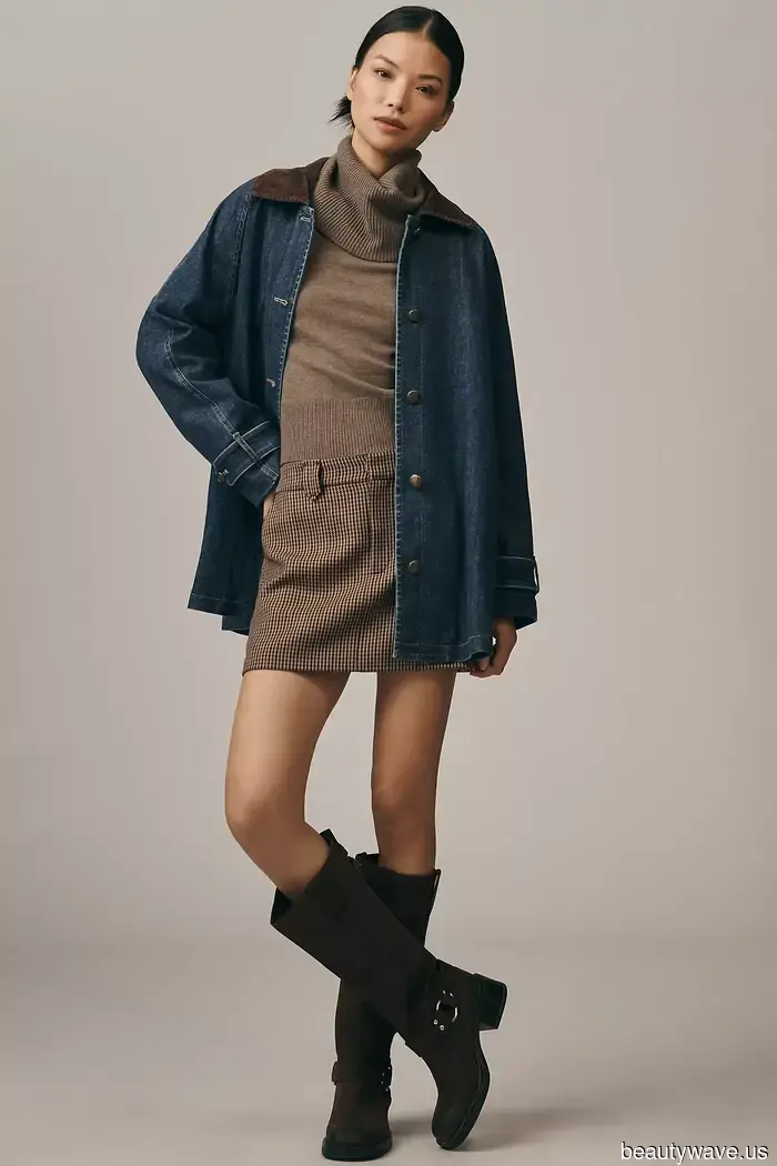 Dieses einfache Denim-Update wird Ihre Outfits in diesem Herbst trendig aussehen lassen.