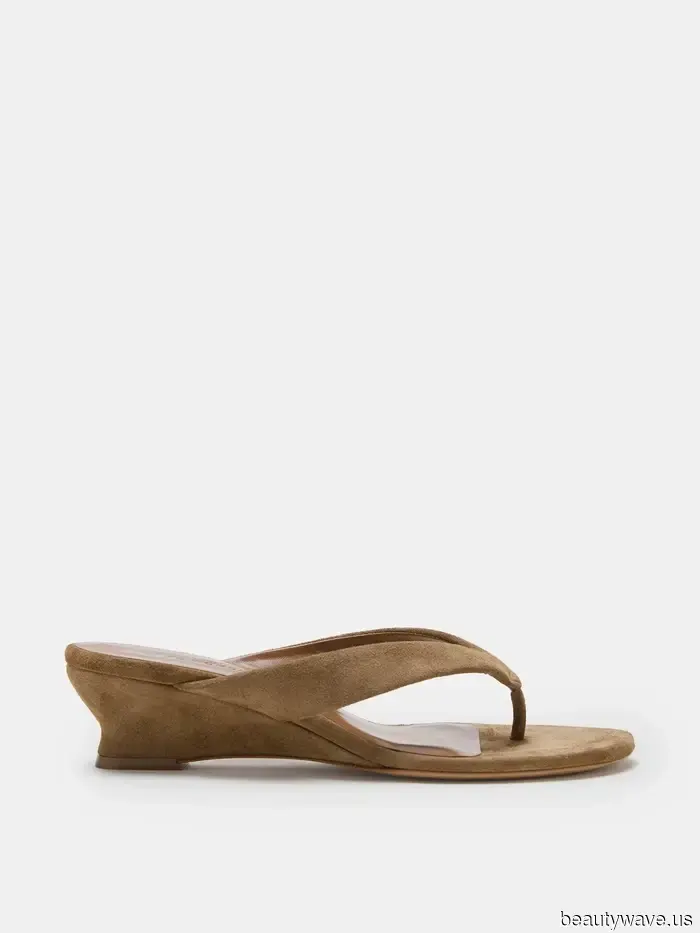 Not Exactly a Flip-Flop, Not Quite a Heel—This Summer's Hottest Shoe Trend Combines Both