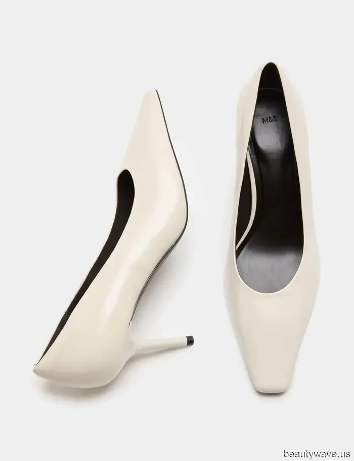 No Black Heels! This "Affordable" Shoe Color Trend Pairs Best With Black Dresses.