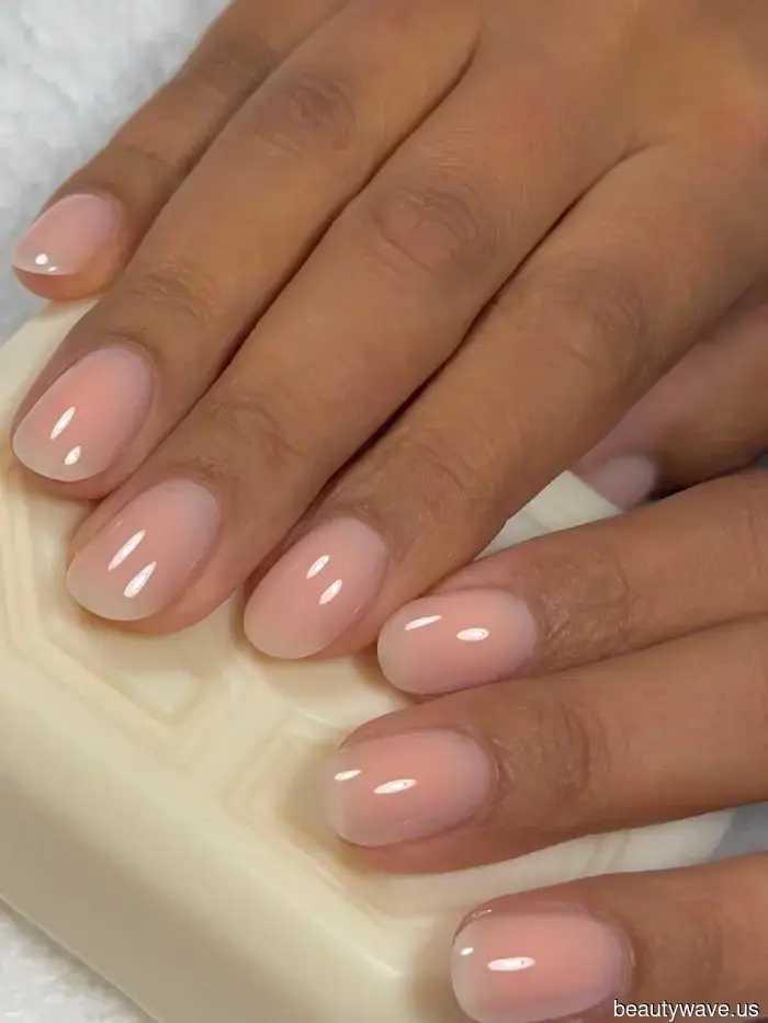 I predict that "Peach Milk" nails will become the leading minimalist nail trend of 2026.