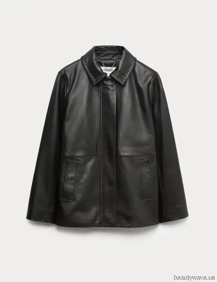 Jennifer Lawrence Recently Donned the Stylish Leather Jacket That Is at the Top of My Colleagues' Winter Wish Lists.