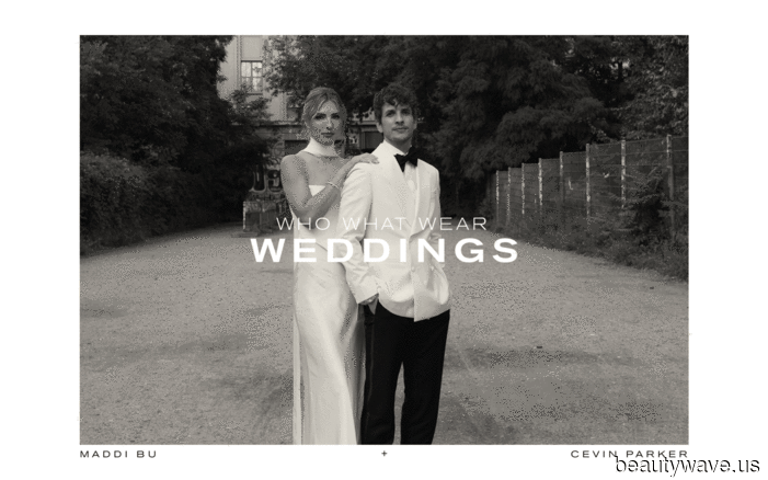 This stunning bride donned a custom gown for her intimate wedding in Berlin.