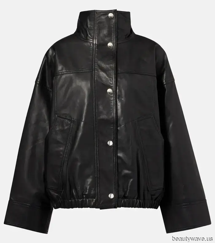 Jennifer Lawrence Recently Donned the Stylish Leather Jacket That Is at the Top of My Colleagues' Winter Wish Lists.