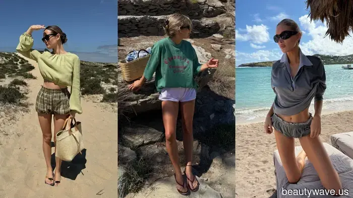 Nicht Capris, nicht Bloomer&mdash;Französische Mädchen verzichten alle auf Hosen für diesen schicken Sommer-Shorts-Trend