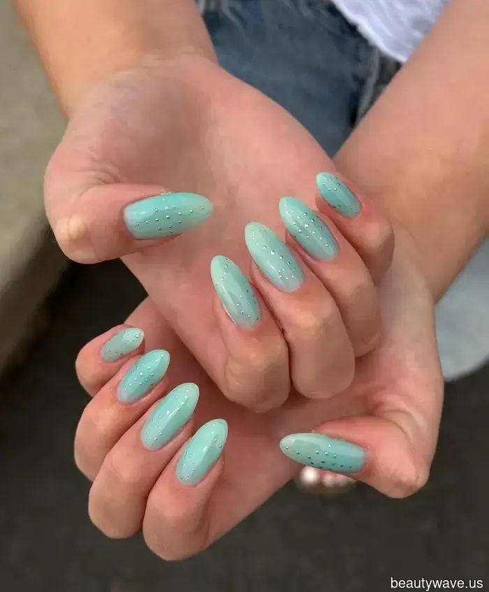 "It's Giving Mermaid" — The Nail Color Approved by Gen-Z That is Taking Over This Summer