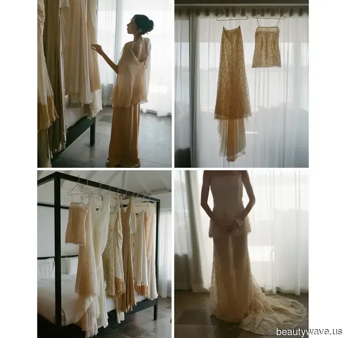 Phoebe Philo! Ralph Lauren! Colleen Allen! Die Braut trug 7 makellos elegante Looks für ihre Hochzeit in Saint Bart's.