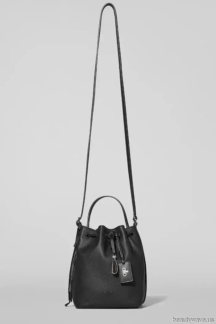 Absolutely, leather pants are trendy, but Elsa Hosk is aware that they appear most stylish when paired like *this*.