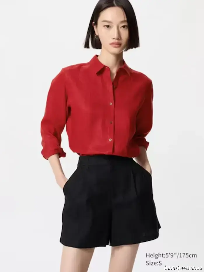 Más estiloso que una camisa blanca abotonada: este color de camisa específico es la clave para lucir chic este otoño