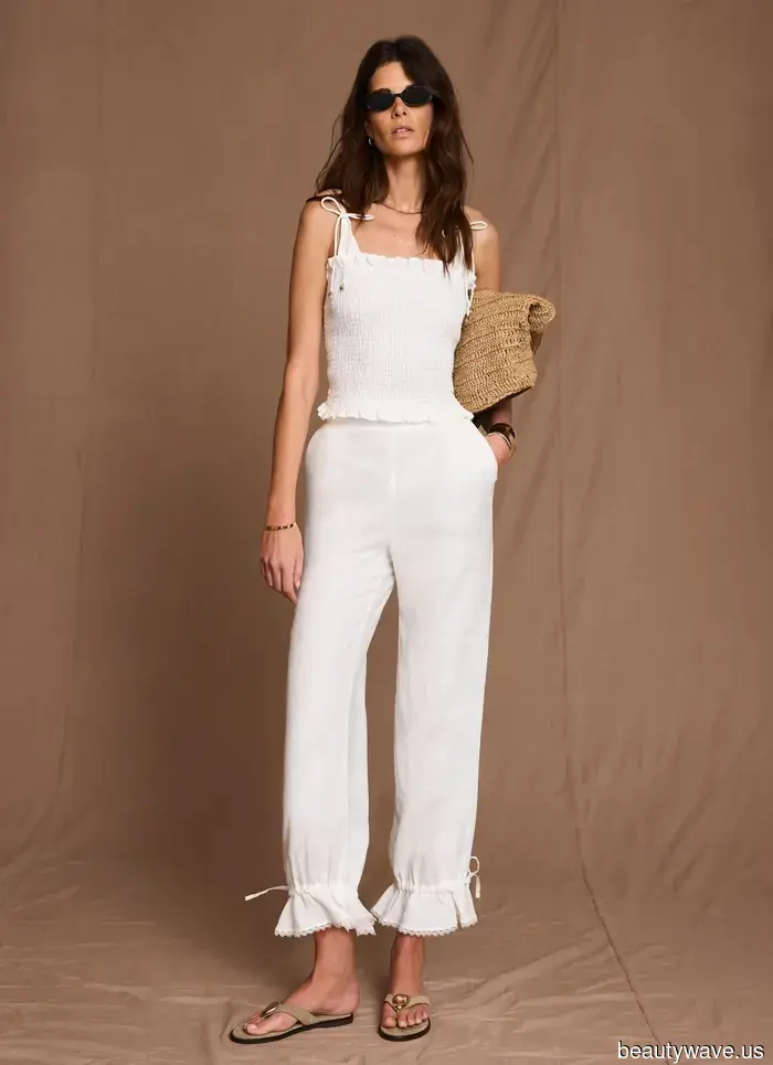 Fashionable women understand that donning this color from head to toe is incredibly stylish this summer.