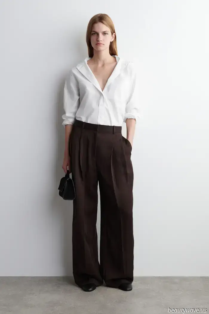  Probé los nuevos pantalones a medida de COS que se agotaron, y ahora están disponibles en dos elegantes tonos