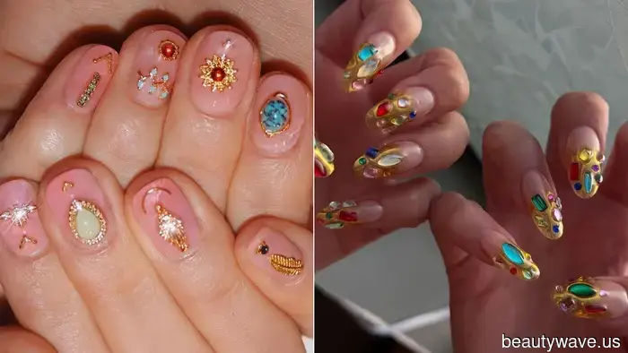 Crystal-Inspired Nail Designs Are Set to Be Trendy This Spring—Here Are 9 That I've Already Pinned for You.
