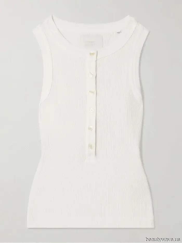 Chic and Opaque—Discover 9 White Tank Tops That Deserve a Spot in Your Closet