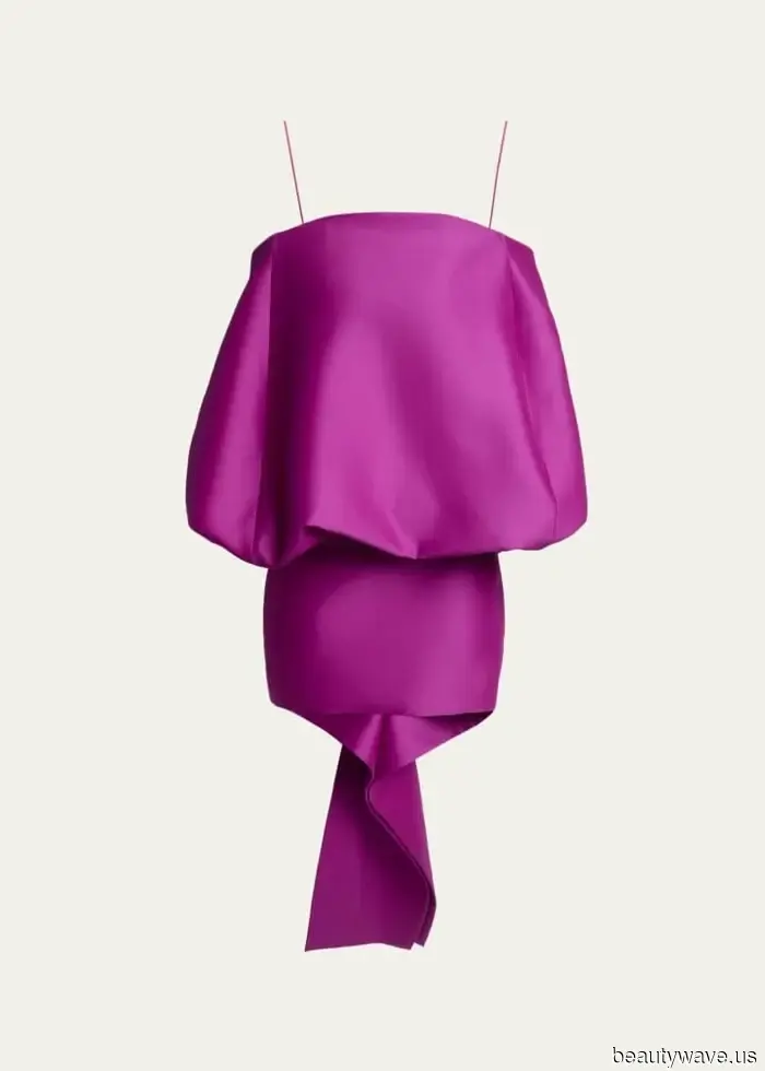 Black heels are great, but Amal Clooney understands that this shoe color pairs better with a minidress.