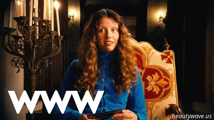 Mia Goth sagte uns, warum sie gerührt war, als sie Jacob Elordis Frankenstein-Kostüm zum ersten Mal sah.