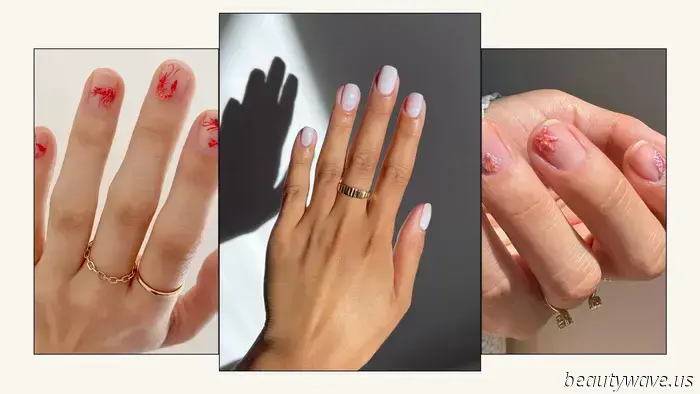 I've noticed that this summer nail trend has pushed the classic French manicure aside.