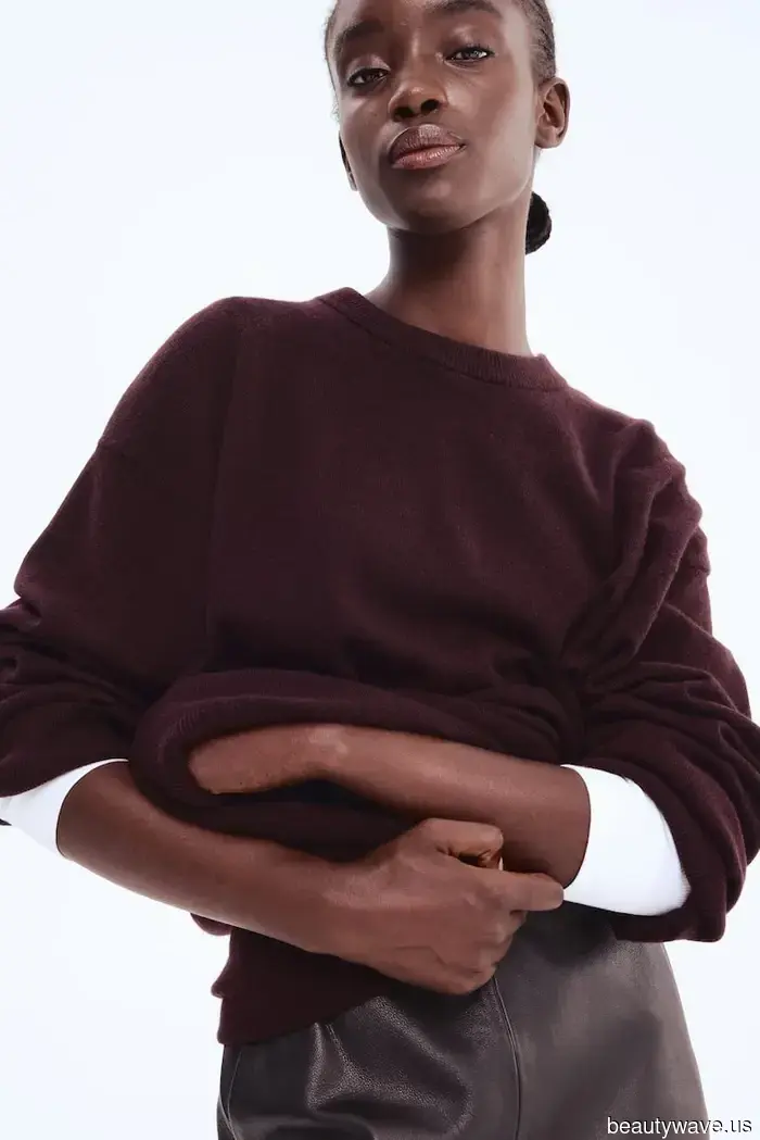 Neither black nor grey—I believe jumpers appear most luxurious in this sophisticated hue.
