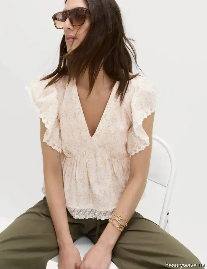 M&S Has Just Announced: These 5 Blouse Trends Will Elevate the Look of Jeans, Skirts, and Linen Trousers.