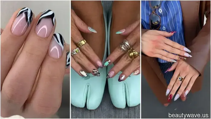 Forget the leopard print—this is the nail design that fashionistas will be sporting this autumn.