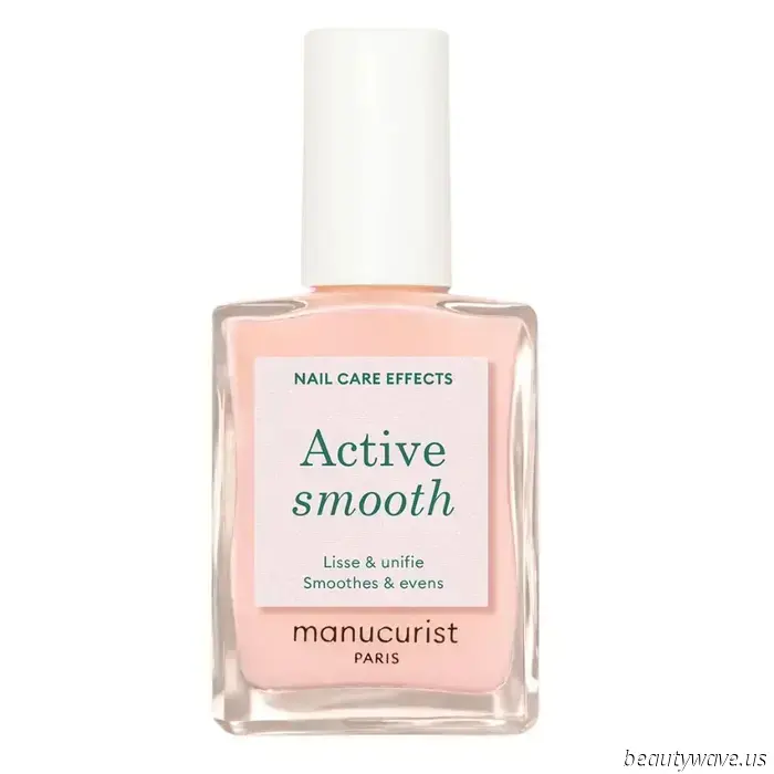 If you find French tips uninteresting, you should consider the half-moon manicure instead.