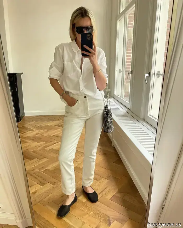 The Three Denim Fits That Still Pair Well With Ballet Flats