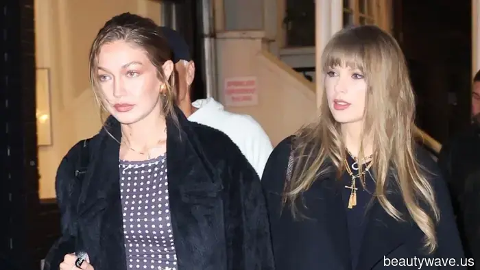Here are all the Winter 2025 trends that Taylor and Gigi showcased in their stylish black coats in New York City.