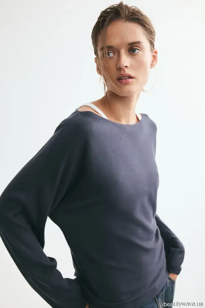 Statt T-Shirts und Tanktops macht dieser Pullover-Trend Röhrenjeans am schicksten.