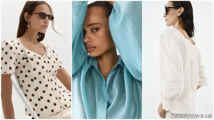 5 Tendencias de Blusas Chic para el Verano que Puedes Comprar en H&M, Zara y M&S Ahora Mismo