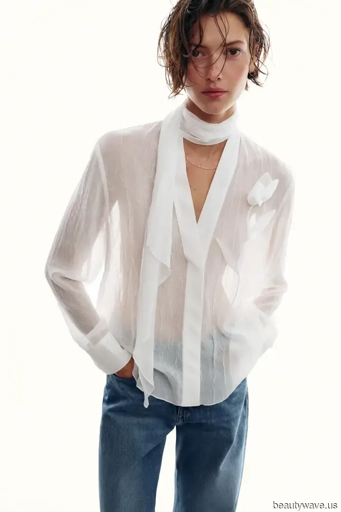 Zara, H&M, and COS Have Identified It—These Blouse Trends Elevate Any Outfit Instantly.